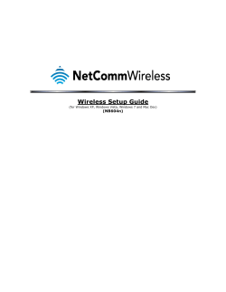 NB604n Wireless Setup Guide