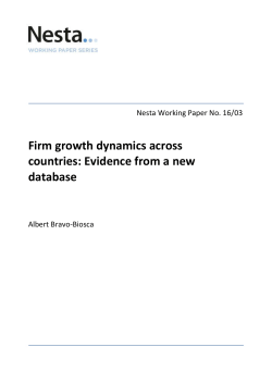 Firm growth dynamics across countries: Evidence from a new