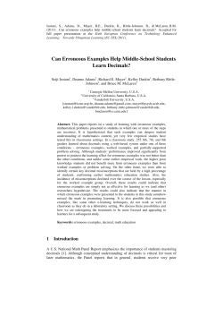 Can Erroneous Examples Help Middle