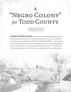 for Todd County - Collections - Minnesota Historical Society