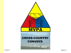 MVPA Convoys Slide master set - Military Vehicle Preservation