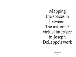 as PDF - Dissect Journal