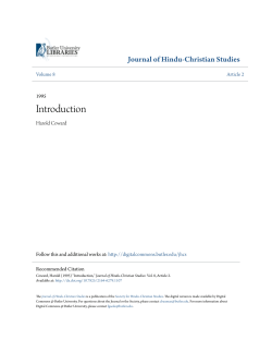 Introduction - Digital Commons @ Butler University