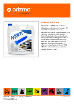 Ad Blue 10 liters