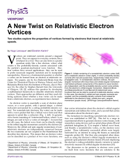 A New Twist on Relativistic Electron Vortices