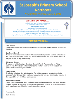 all saints day prayer&hellip;.. - St Josephs