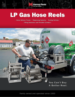 LP Gas Hose Reels