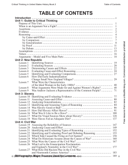 Sample New Republic to Civil War