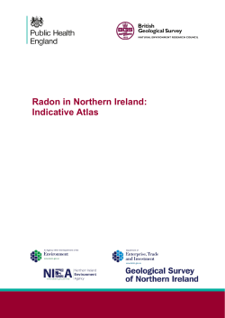 radon mapping in Northern Ireland