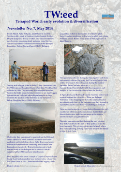 Newsletter No 7, May 2014