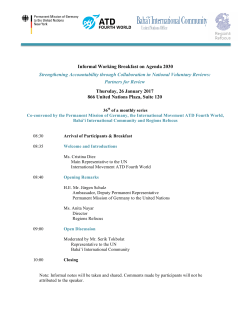 Program - ATD Fourth World USA