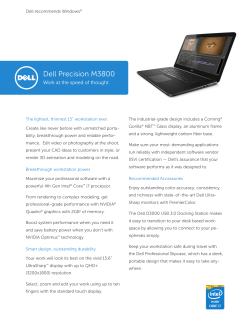 Dell Precision M3800