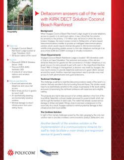 Deltacomm answers call of the wild with KIRK DECT Solution