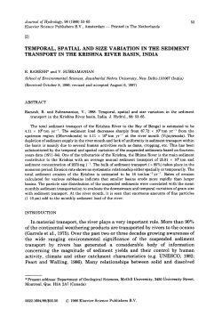 Ramesh R. and Subramanian V. (1988) Temporal, spatial and size