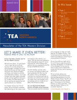 August 2015 - Themed Entertainment Association