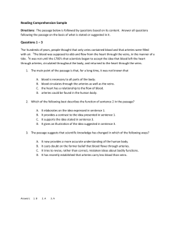 Reading Comprehension Sample Questions 1 &ndash; 3