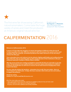 CALIFERMENTATION 2016