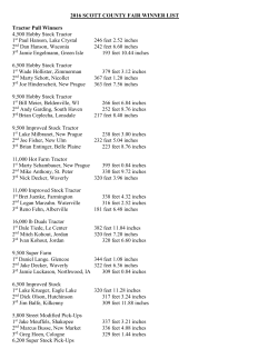 Tractor Pull, Hay Bale, Strongman, Pedal Pull