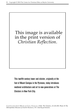 Old World Monasteries for New Generations