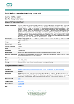 Datasheet - Creative Diagnostics