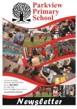 November 18 - Parkview School