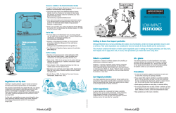 Low-impact pesticides