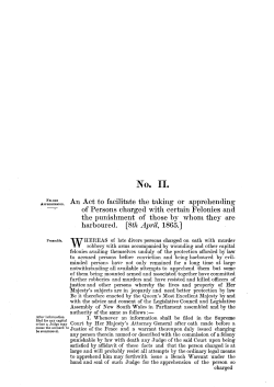 Felons Apprehension Act