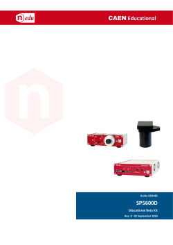 SP5600D Educational Beta Kit QuickStart Guide This