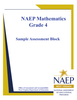 NAEP Mathematics Grade 4