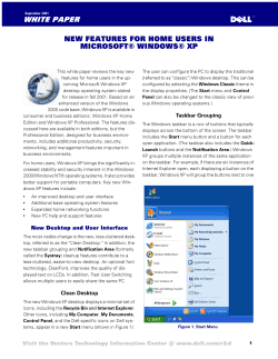 New Features for Home Users in Microsoft