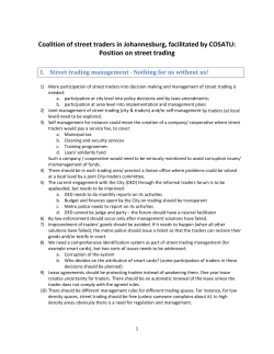 street traders position 29092011