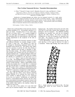 Pure Carbon Nanoscale Devices: Nanotube Heterojunctions