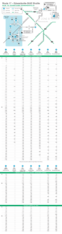 17 Edwardsville-SIUE Shuttle