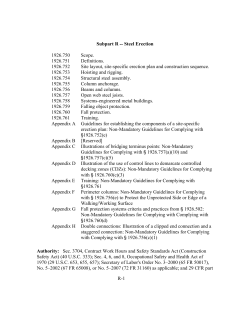 R-1 Subpart R -- Steel Erection 1926.750 Scope. 1926.751