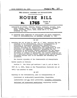 2277 - PA General Assembly