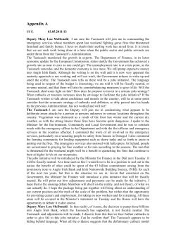 Appendix A - DORAS
