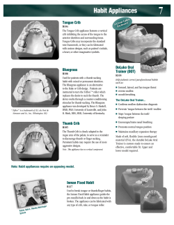 Lab Catalog May 1, 2012 - Great Lakes Orthodontics