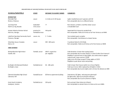 DESCRIPTIONS OF SOCCER/FOOTBALL FIELDS WITH LED