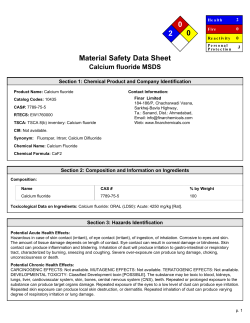 MSDS - Finar Limited