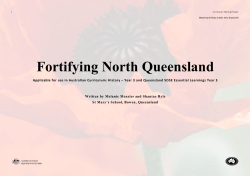Fortifying North Queensland - ANZAC Portal