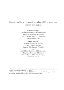 On directed local chromatic number, shift graphs, and Borsuk