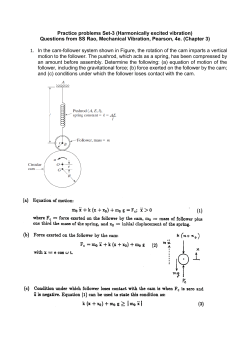 Practice problems Set-3 (Harmonically excited vibration) Questions