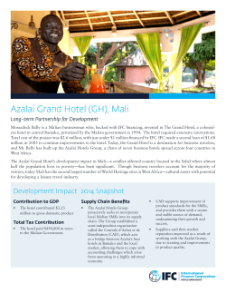 Azala&iuml; Grand Hotel (GH), Mali