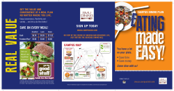 save on every meal! - SMU Dining