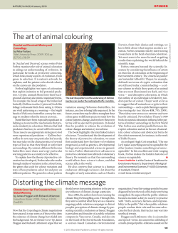 Distorting the climate message