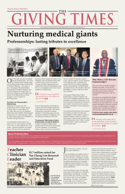 Inaugural Issue - 2014 edition
