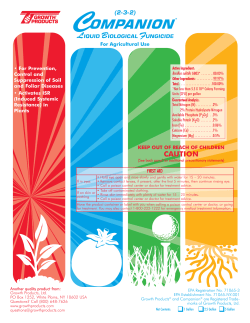 Companion - Growth Products
