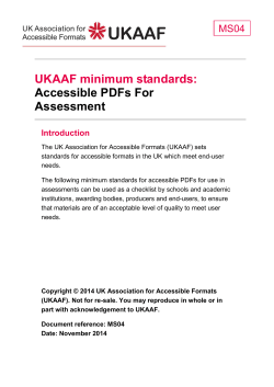 MS04 UKAAF Minimum standards Accessible PDF for Assessments