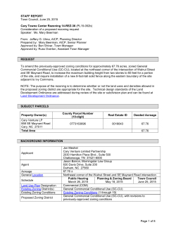 14-REZ-36 Staff Report