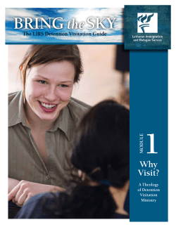 Why Visit? - Lutheran Immigration and Refugee Service